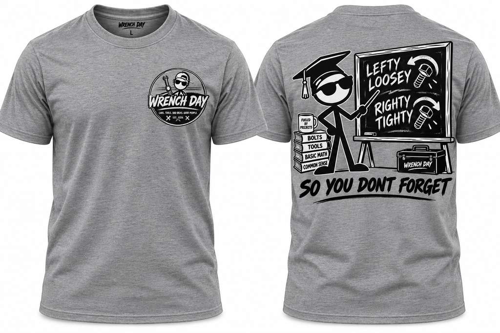 Lefty Loosey Righty Tighty Tee