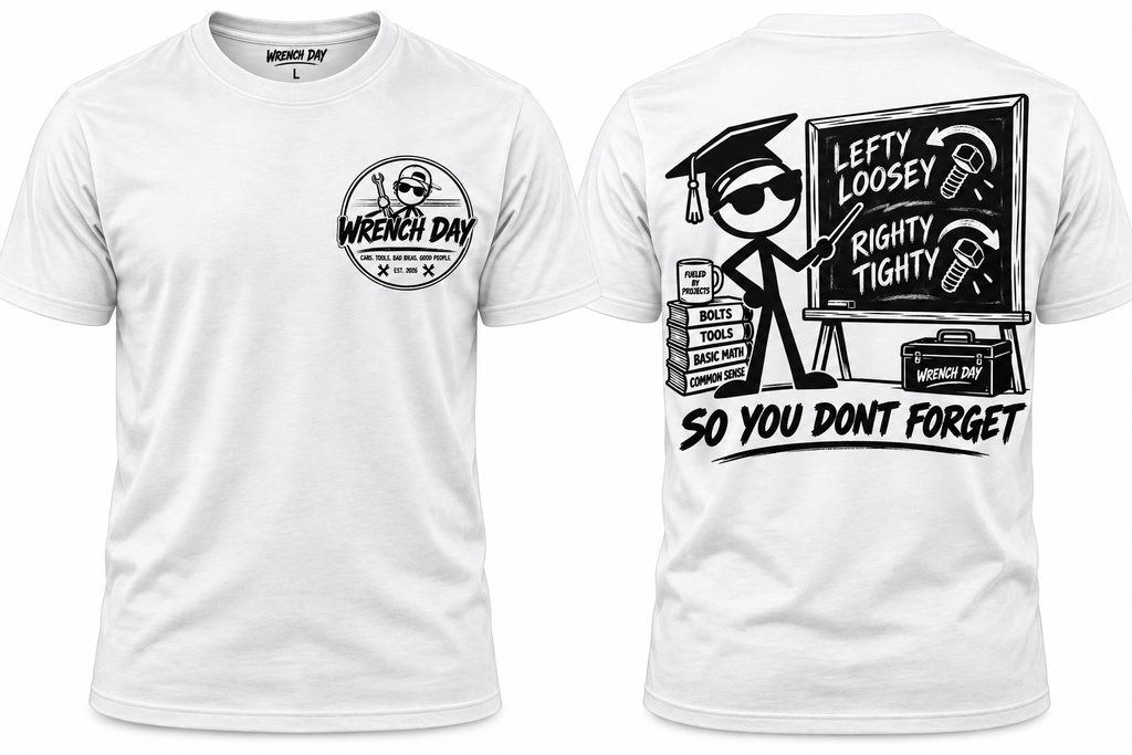 Lefty Loosey Righty Tighty Tee