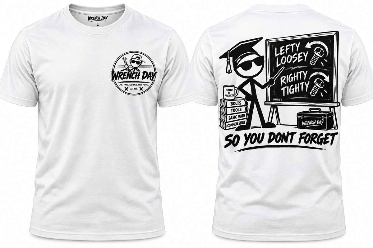 Lefty Loosey Righty Tighty Tee