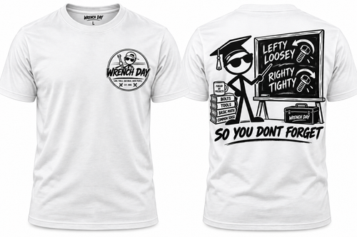 Lefty Loosey Righty Tighty Tee