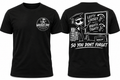 Wrench Day Lefty Loosey Righty Tighty Tee - front and back
